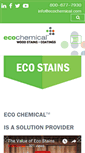 Mobile Screenshot of ecochemical.com