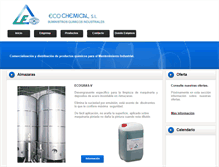 Tablet Screenshot of ecochemical.net
